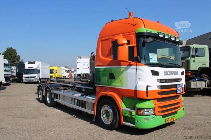 Système de bras à crochet Scania R440 + EURO 5 + 21T VDL