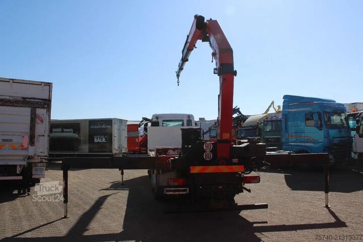 Kraanwagen MAN TGS 26.440 + HMF 22T/M + remote + 6x2 steering ...