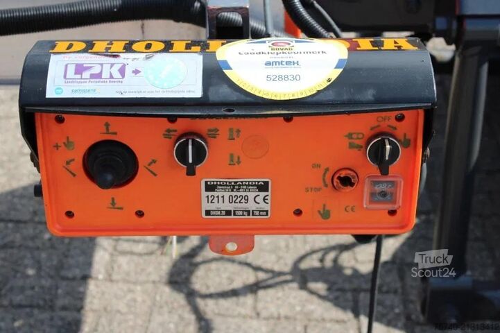 Kabinli şasi DAF CF 65 220 + lift + euro 5