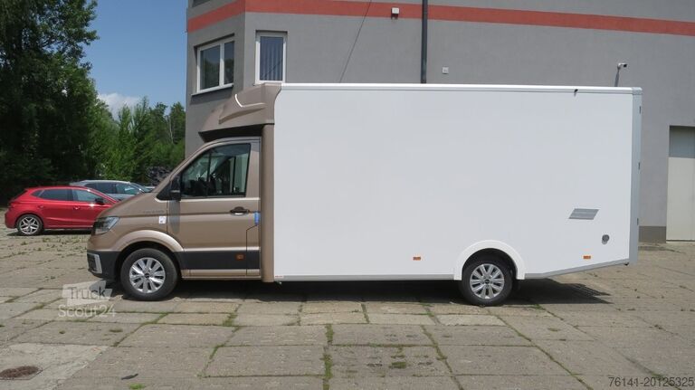Transporter med koffert MAN TGE 3.180 Koffer mit Schlafbett