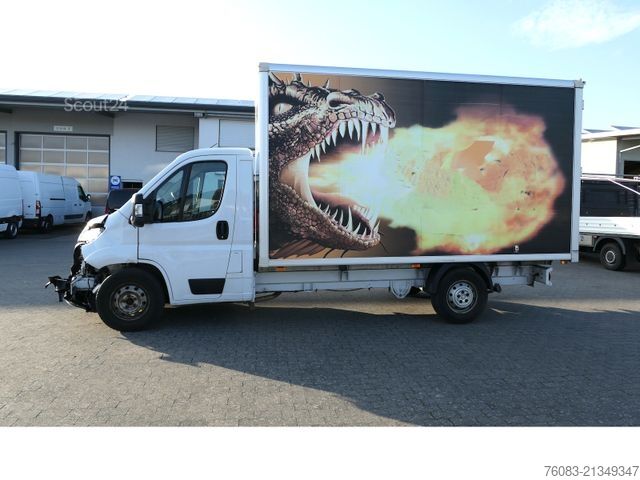 Dubă cu caroserie tip cutie PEUGEOT Boxer 165 Maxi Koffer extrahoch 2,25m Klima