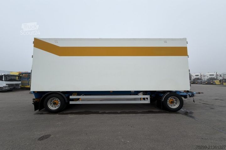 Dėžinė priekaba Van Hool 2K0019 Koffer / Swiss-Vehicle