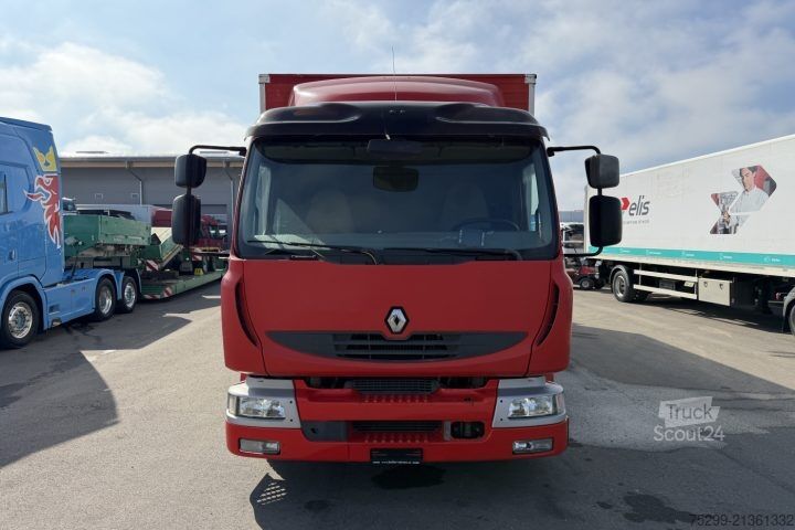Autocamion cu caroserie tip cutie Renault Midlum 280.16L Koffer / HB / Swiss-Vehicle