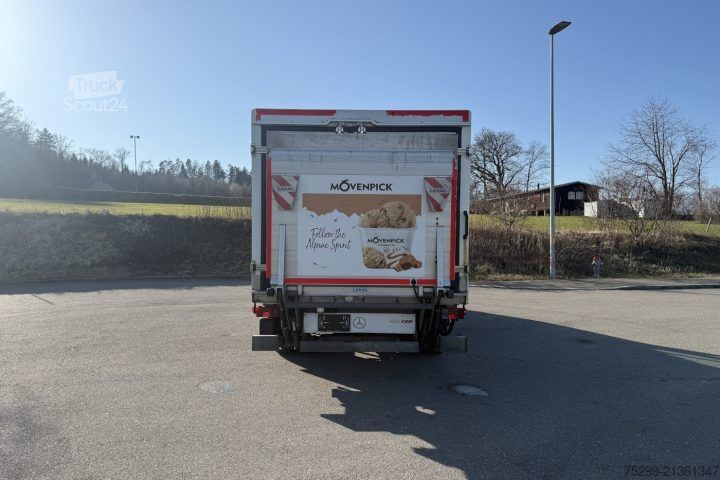 Camión frigorífico Mercedes-Benz 516 CDI Kühlkoffer/HB / Swiss-Vehicle