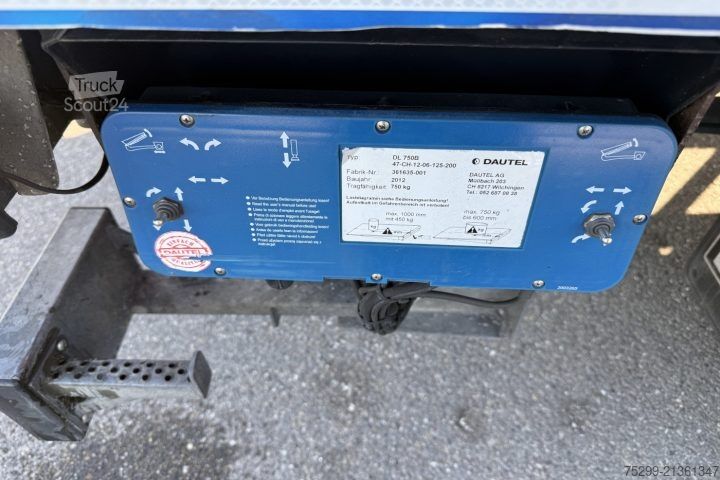 Camión frigorífico Mercedes-Benz 516 CDI Kühlkoffer/HB / Swiss-Vehicle