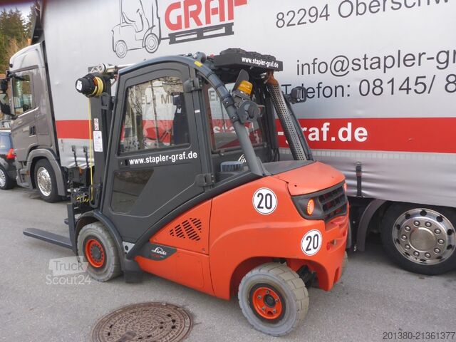 Carretilla elevadora frontal Linde H35 D