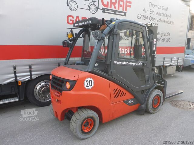 Carretilla elevadora frontal Linde H35 D
