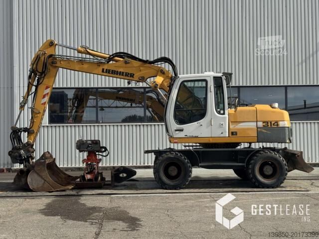 Traktorgravemaskin Liebherr A314 Litronic