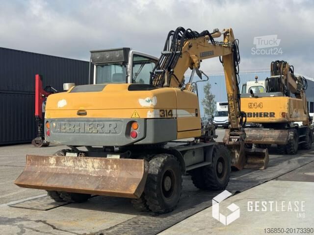 Traktorgravemaskin Liebherr A314 Litronic