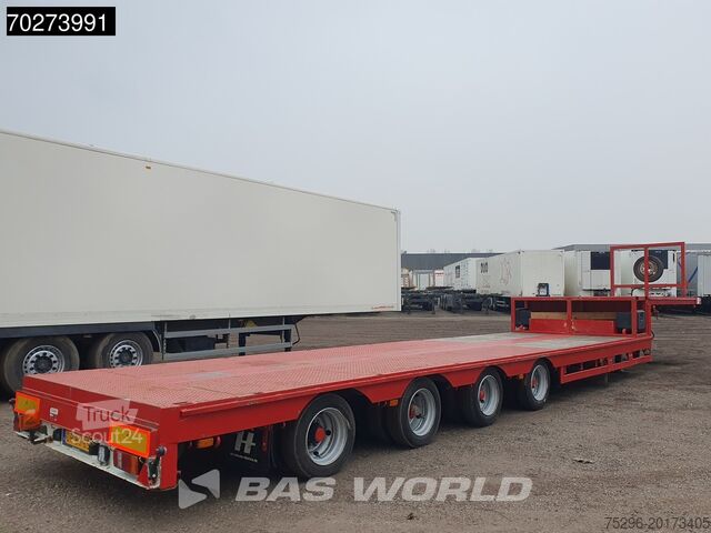 Carregador baixo Broshuis Extendable 2xLift+ 2xLenkachse SAF