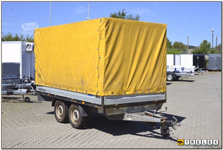 Remorque pour voiture Westfalia Tandemhochlader mit Plane - Bastlerfahrz