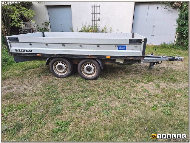 Remorque pour voiture Westfalia Tandemhochlader mit Plane - Bastlerfahrz