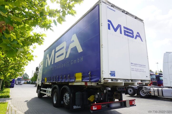 Kayarlı brandası DAF XF 480 SSC / Curtainsider 19 EPAL / 2021