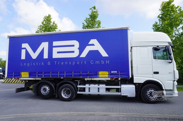 Kayarlı brandası DAF XF 480 SSC / Curtainsider 19 EPAL / 2021