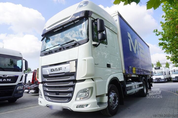 Kayarlı brandası DAF XF 480 SSC / Curtainsider 19 EPAL / 2021