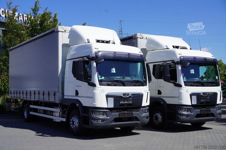 Perdea MAN TGM 15.290 Curtainsider / Glob