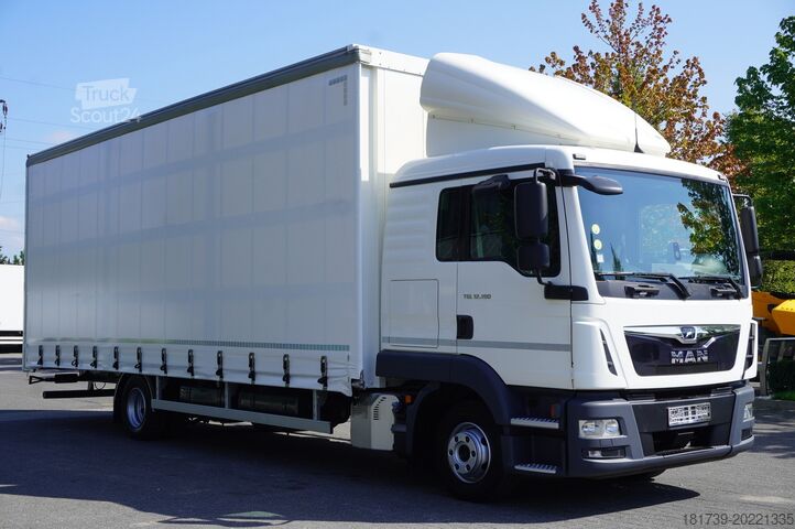 Gardin MAN TGL 12.190 / Curtainsider 19 EPAL