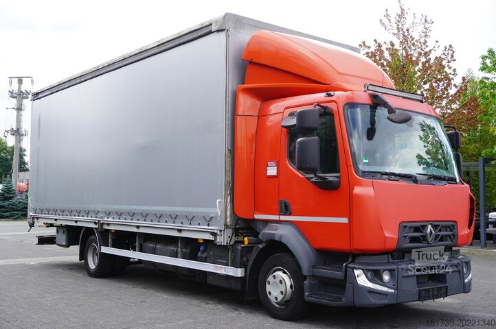 Burtofiranka Renault Midlum 12.240 / dropside / 260 tho.km
