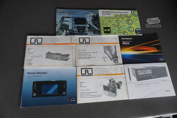 Container sett MAN TGX 18.430 / Set Box+Trailer 18+18 EPAL