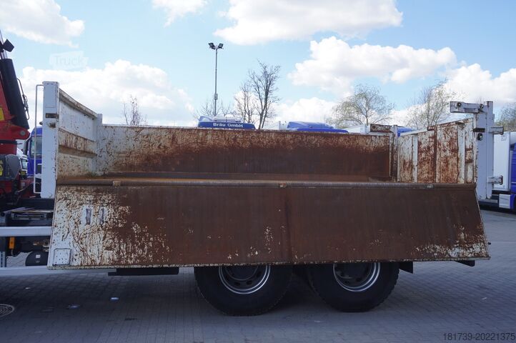 Basculantă cu macara Mercedes-Benz Actros 2641 6×4 E5 / Crane / Dumper