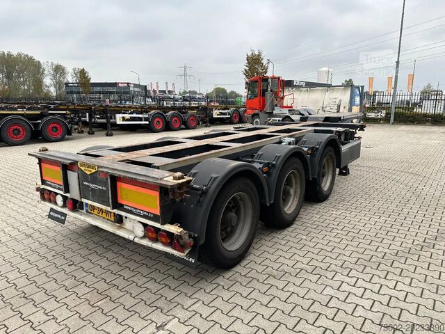 Trasporto di container Broshuis 3UCC-39/45 FLN, 45FT High Cube multi, BPW, lift...