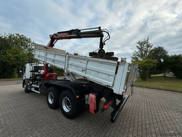 Lastbilsmonterad kran RENAULT Premium Lander 310.26 6x4 Kipper /Kran