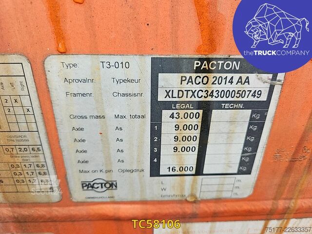 Transportul de containere Pacton 
