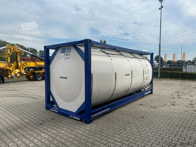 Container cisternă CIMC 20FT ISO / 25.120L / 1-COMP  / BAFFLES / UN POR...