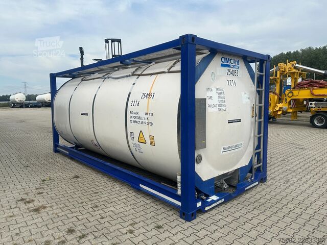 Container cisternă CIMC 20FT ISO / 25.120L / 1-COMP  / BAFFLES / UN POR...