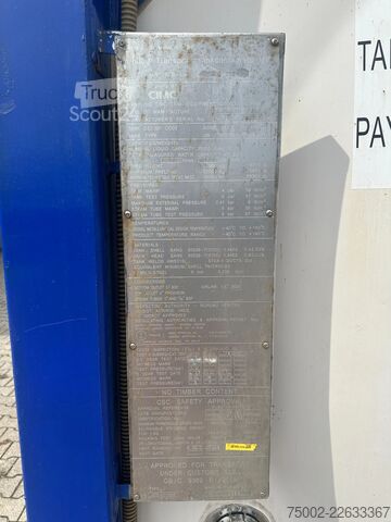 Container cisternă CIMC 20FT ISO / 25.120L / 1-COMP  / BAFFLES / UN POR...