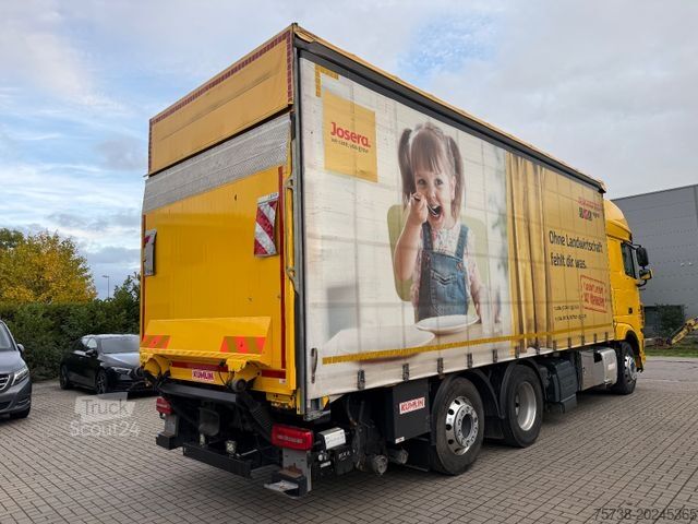 Samochód ciężarowy z plandeką typu platforma DAF XF 480 SSC/Kompressor/Intader/Dinkel/Getreide