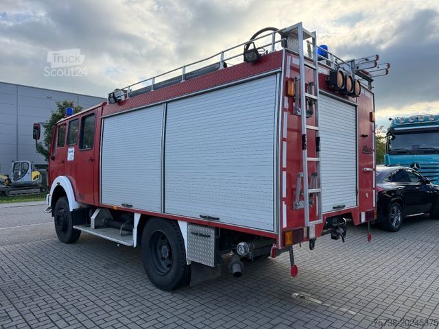 Camion à usage spécial MERCEDES-BENZ 1222 AF 4x4 ALLRAD/Feuerwehr /Pumpe