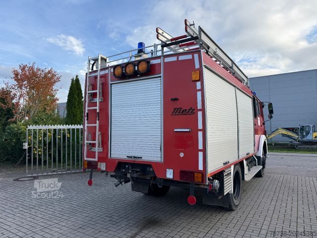LKW mit Kofferaufbau MERCEDES-BENZ 1222 AF 4x4 ALLRAD/Feuerwehr /Pumpe