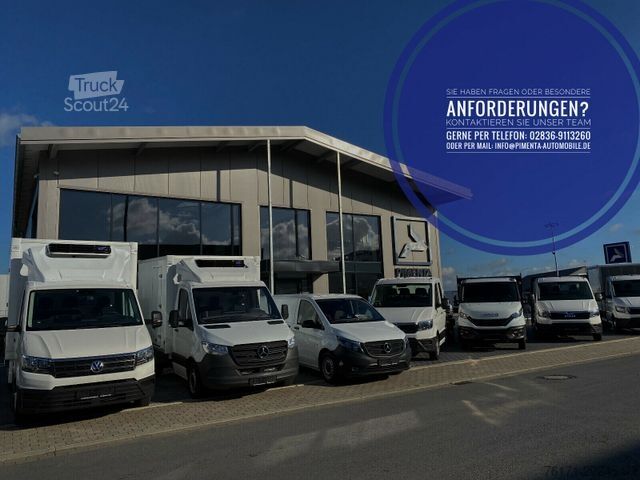Vrachtwagen met bakwagen VOLKSWAGEN Crafter 50 FILZKOFFER 2,40mH NAVI KLIMA TEMPOMAT