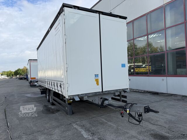 Avoin perävaunu pressulla Möslein TPW 105 D  Tandem- Planenanhänger