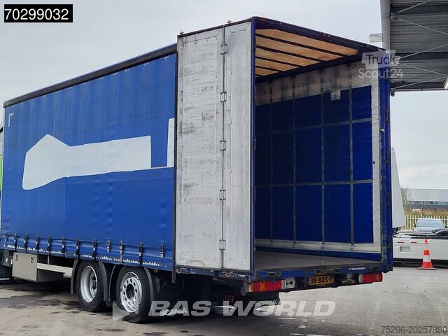Scania R R410 6X2 NL-Combi Curtainsides Lift+steering axle Automatic Euro 6 Scania R410 R 6X2 NL-Combi Curtainsides Lift+steering ...