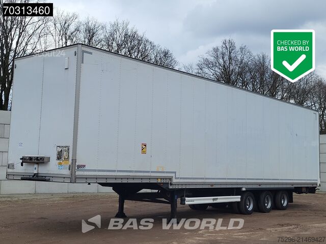 Gesloten bak Talson F1227 3 axles Mega Rollerbett Luchtvracht