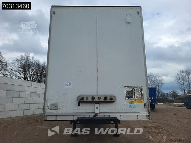 Gesloten bak Talson F1227 3 axles Mega Rollerbett Luchtvracht