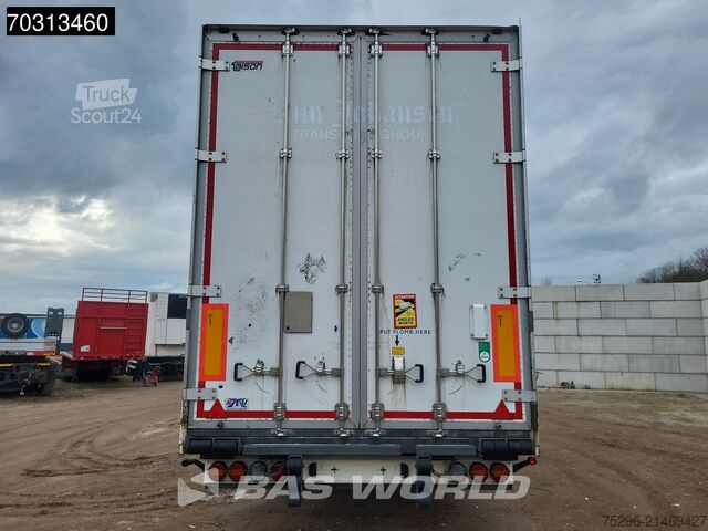 Gesloten bak Talson F1227 3 axles Mega Rollerbett Luchtvracht