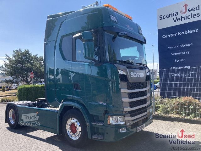 Standart çekici ünitesi Scania S 500 NA - HIGHLINE - ALCOA - LEATHER -