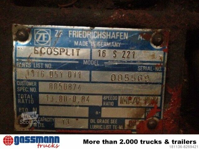 Kmetijski stroj  Getriebe -