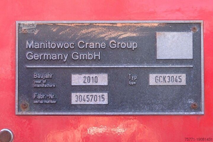 Visureigis kranas Grove GCK 3045 DŹWIG SAMOJEZDNY