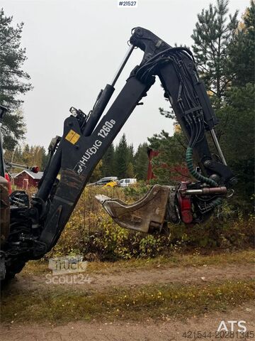 Kaivinkoneen varsi Huddig 1260B Backhoe w/ Huddig 2000 lift, tilt and sandin