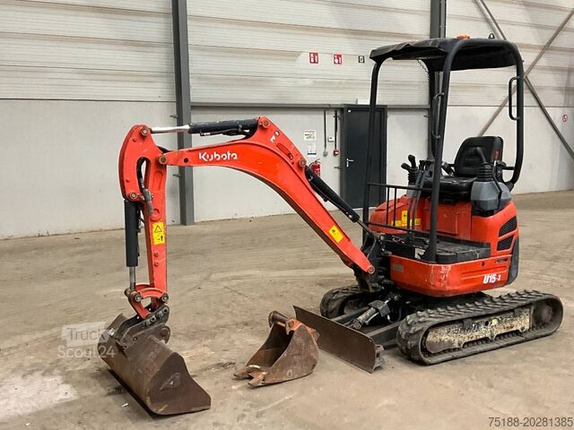 Mini escavatore Kubota U 15-3