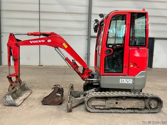 Mini escavatore Volvo ECR 25 D