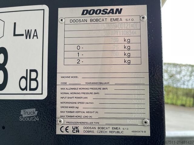 Verdichter Doosan 7/25 - G - N