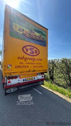 Schiebeplanen Schmitz Cargobull HRD | 3 asser tautliner | alcoa  | pallet box |...