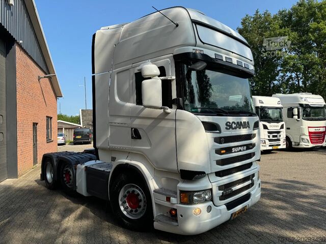 Standard-SZM Scania R520 V8 6X2 Topline Retarder 2x tank NL Truck