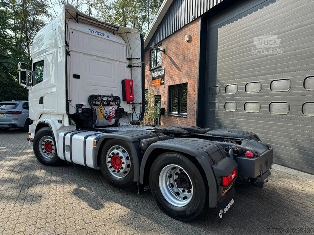 Standard-SZM Scania R520 V8 6X2 Topline Retarder 2x tank NL Truck