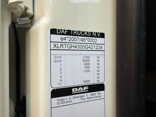 Стандарт-СЗМ DAF XF 480 6X2 FTG SSC Super Space 314.630KM! PTO-P...